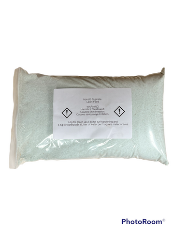 2kg Iron Sulphate heptahydrate•99%pure•LAWN FERTILISER•LAWN GREENER