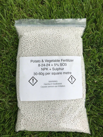 Fertilizer For Potatoes And Vegetables 2KG - Professional Grade 8-24-24+5 NPK