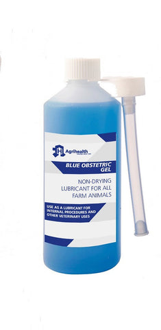 AGRIHEALTH OBSTETRIC LUBE GEL - 500ML - BLUE