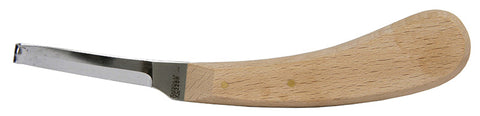AESCULAP REDWOOD HOOF KNIFE - NARROW RIGHT HAND