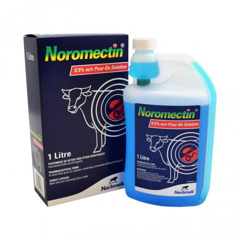 Noromectin 0.5% w/v Pour-On Solution for Cattle