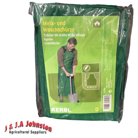 Kerbl Milking and Washing Apron 80 x 120 cm Green