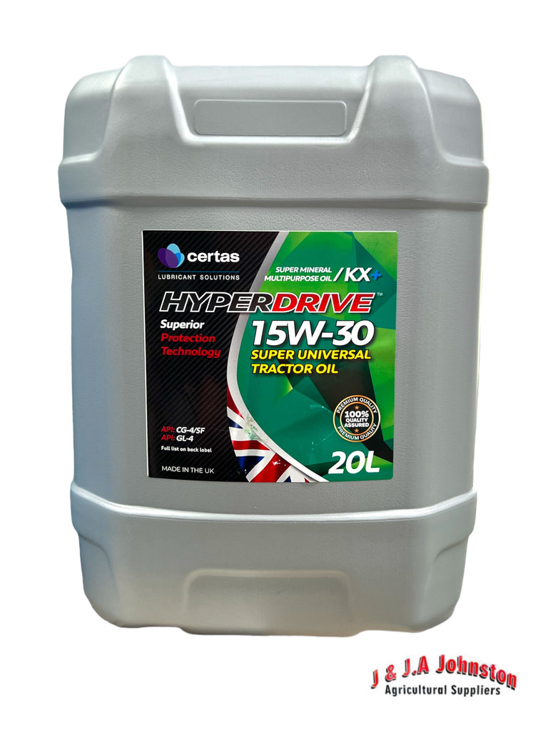 KX+ 15W-30 Super Universal Tractor Oil 20L