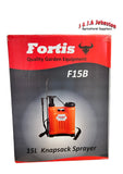 Fortis 15l F15B Knapsack Sprayer