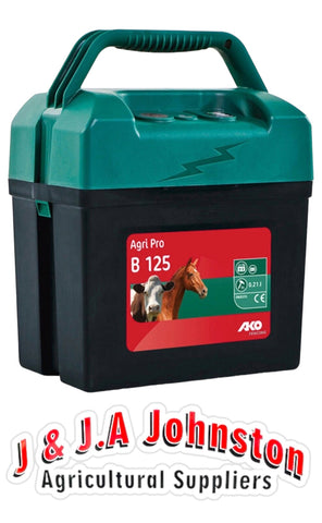Electric Fence Energiser 9v Battery Powered B125 AKO HORSE PADDOCK FENCING