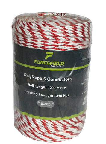 Rope, 6mm, 6 conductor 200M