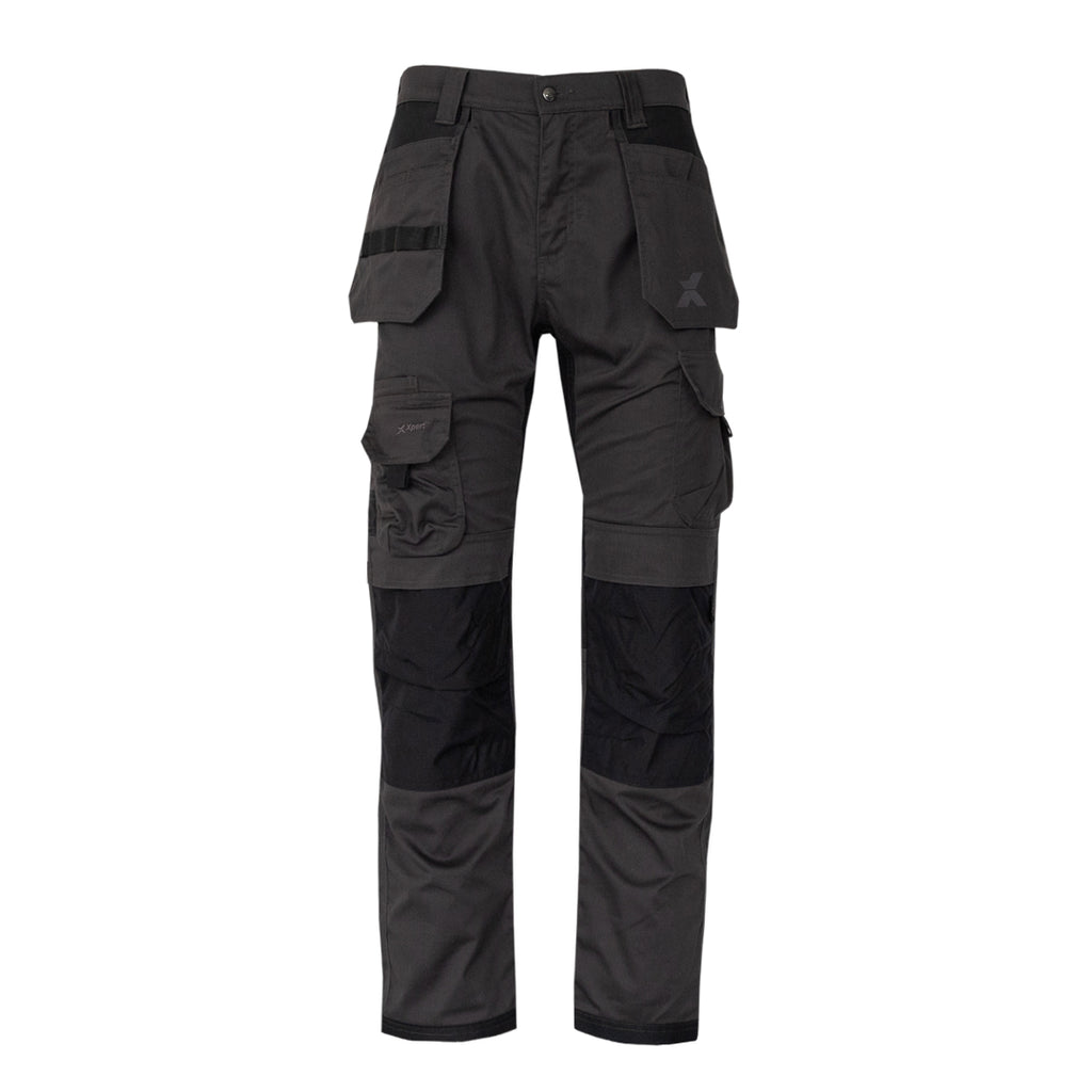 Xpert Pro Stretch+ Work Trouser Grey/Black