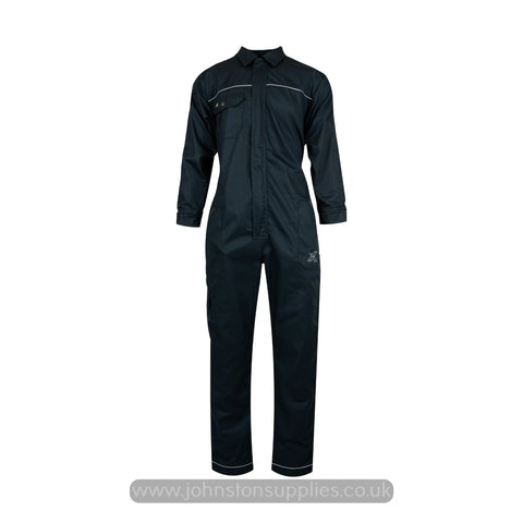 Xpert Core Zip-Front Coverall Navy