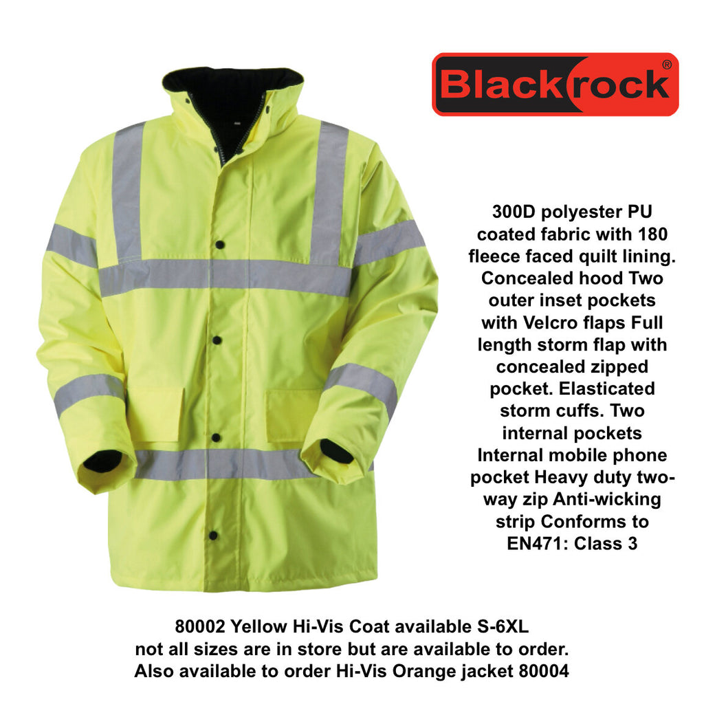 Blackrock HI-VIS PARKA JACKET (JACKET10)