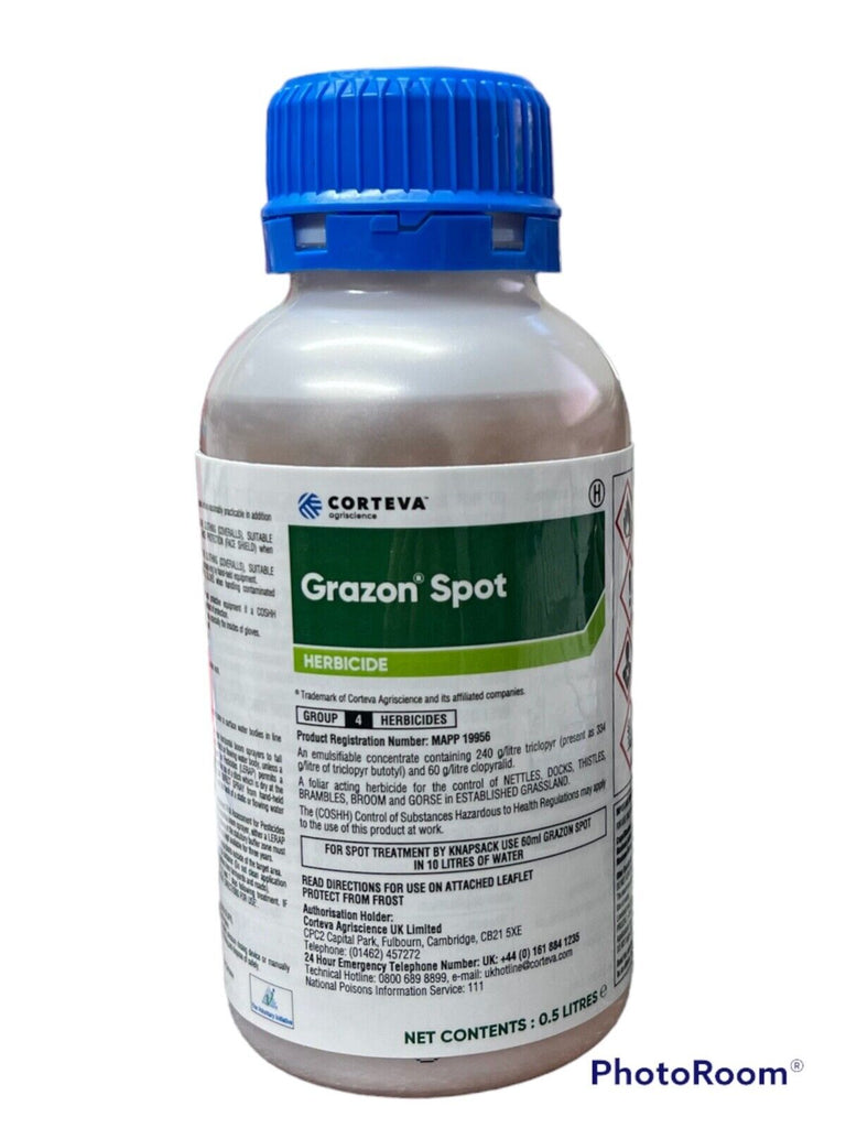 STRONG PADDOCK WEED KILLER GRAZON PRO SAFE TO GRASS KILLS DOCKS THISTLES NETTLES