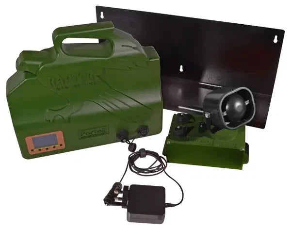 Portek Raptor Audio Bird Scarer Predator Distress Call Bird Deterrent 24 Species