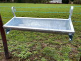 3 ' Foot Cattle Sheep Horse Gate Trough Hook Over Hang On Galv Feed Very Heavy